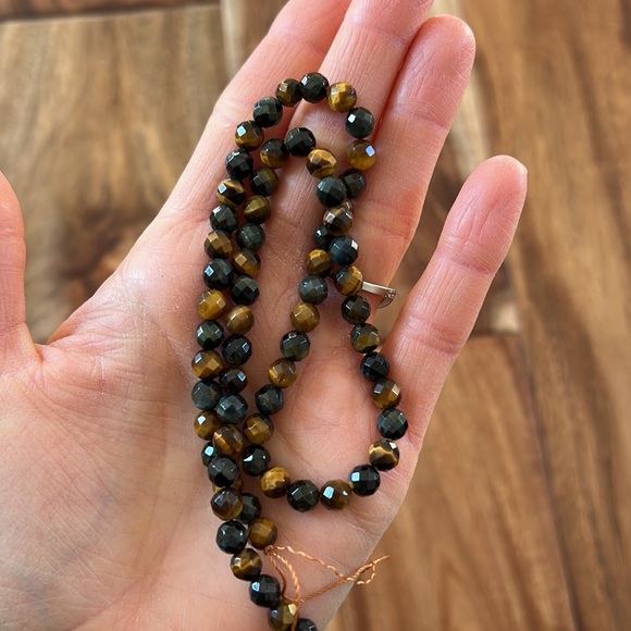 Loose Strand Tigers Eye Stones 15.5” - Picture 2 of 3